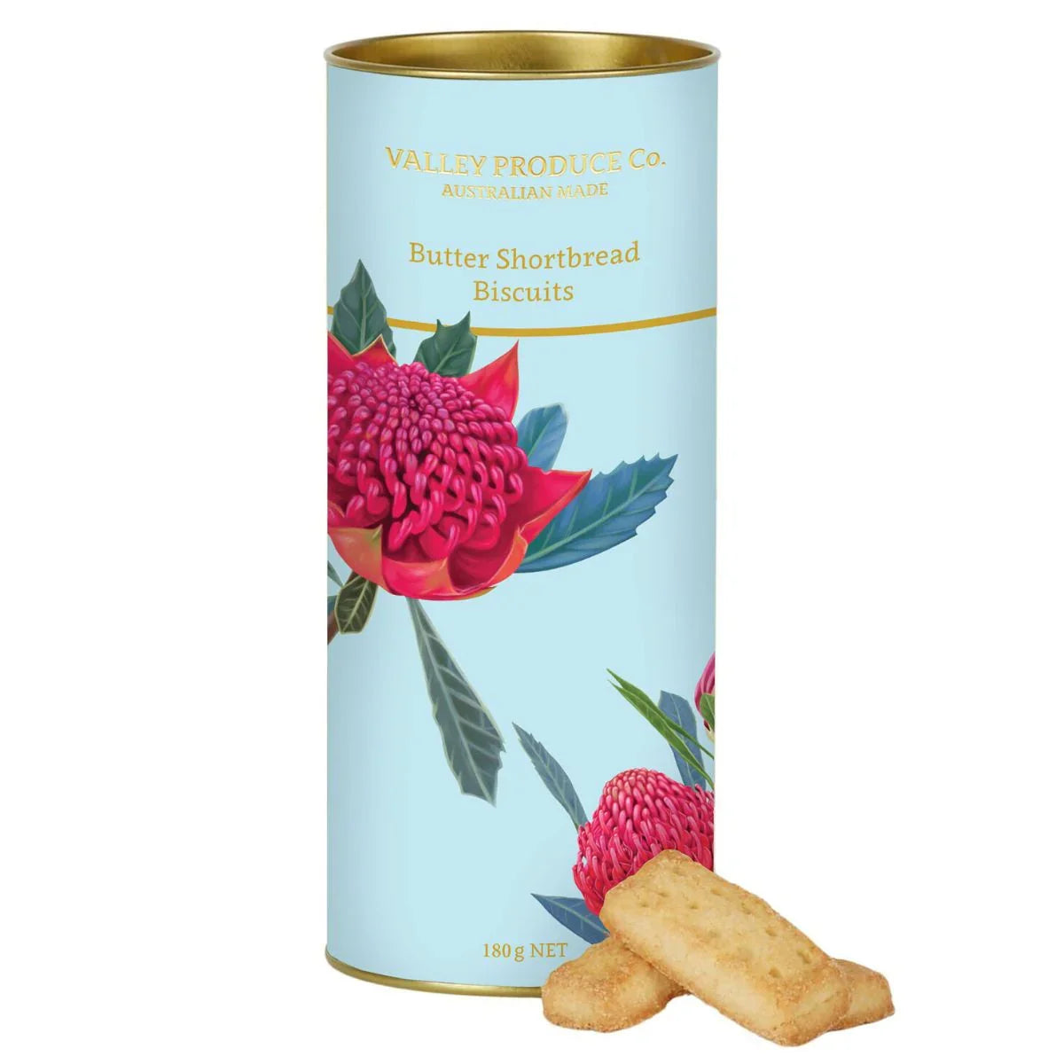 Shortbread Warratah Tube