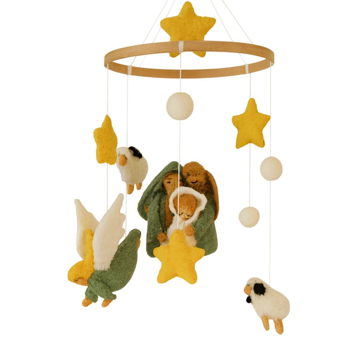 Felt Nativity Mobile