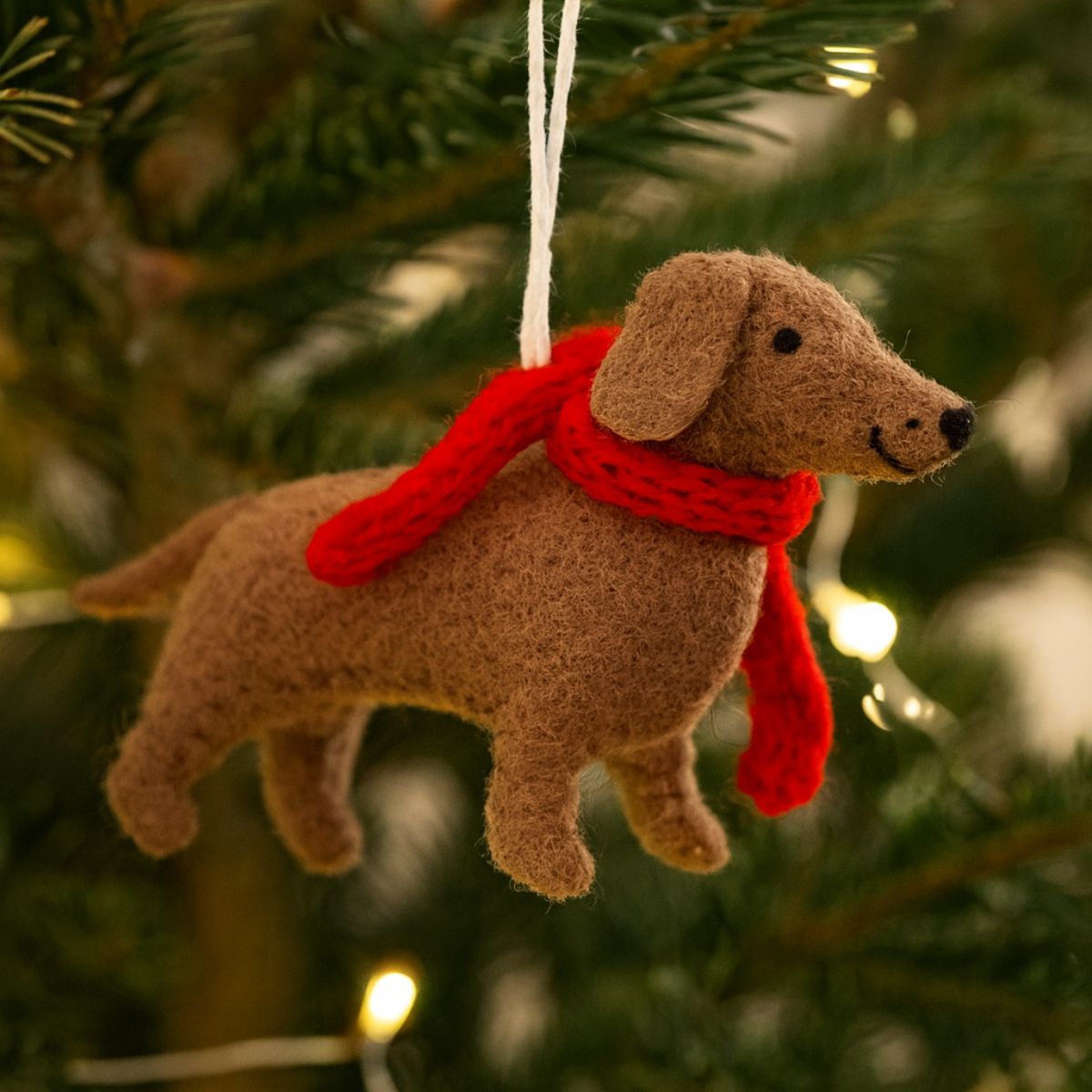 Winter Dog Ornament