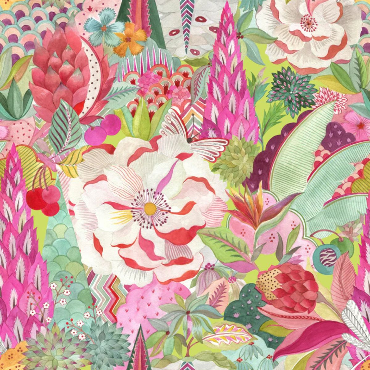 Oriental Pure Silk Square Scarf