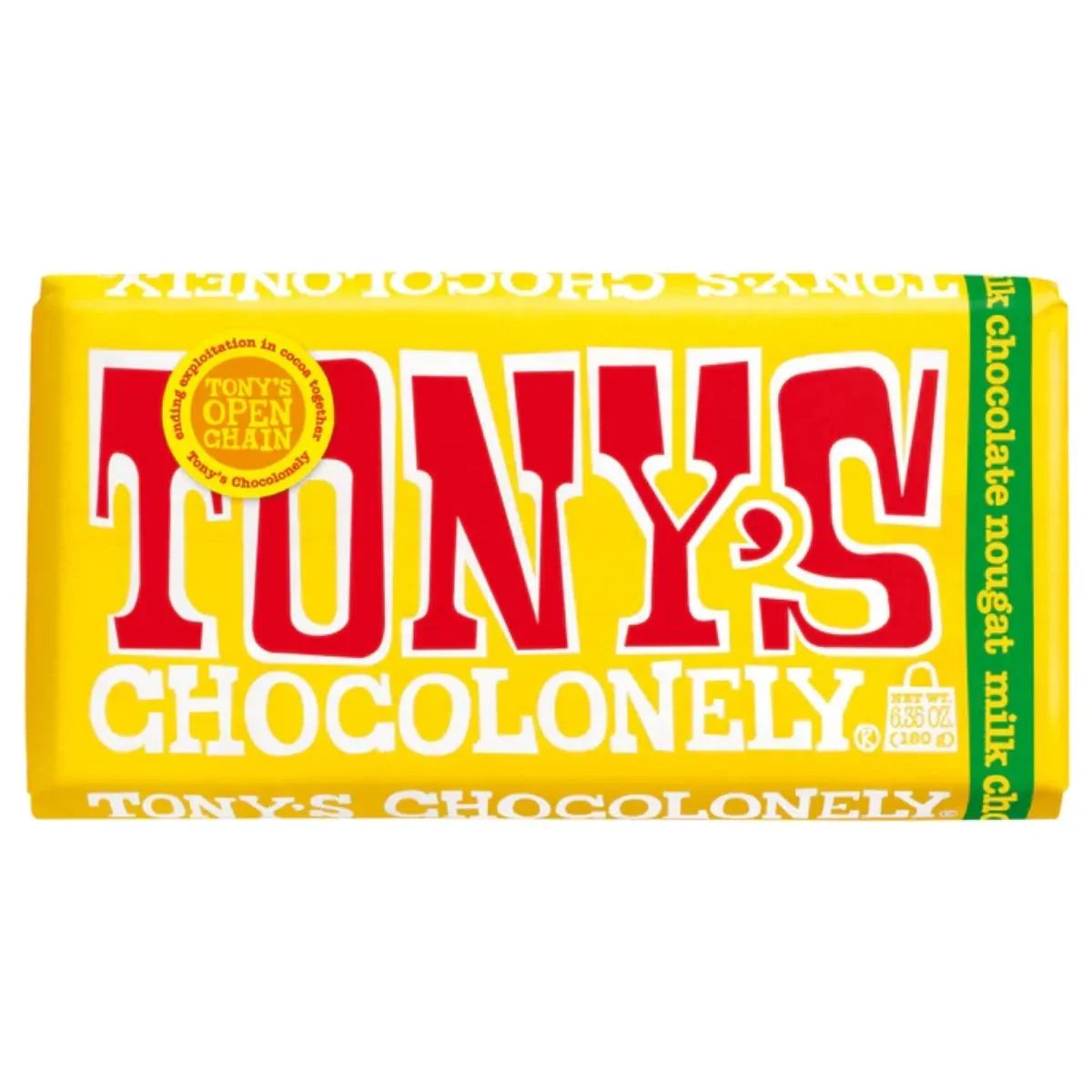Tonys Choc Honey Almond Nougat
