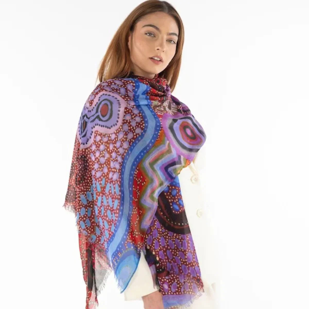 Rectangle Summer Scarf- Our Country Design