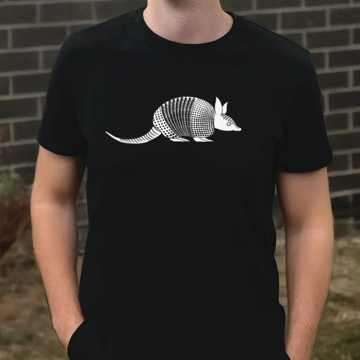 Armadillo Black T-shirt