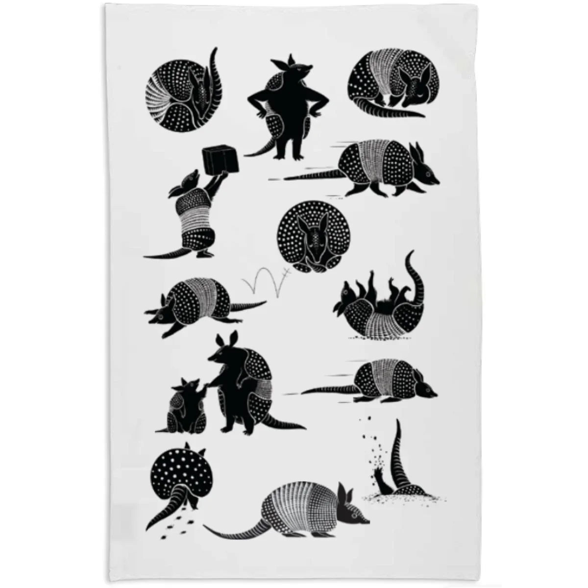 Armadillo Tea Towel