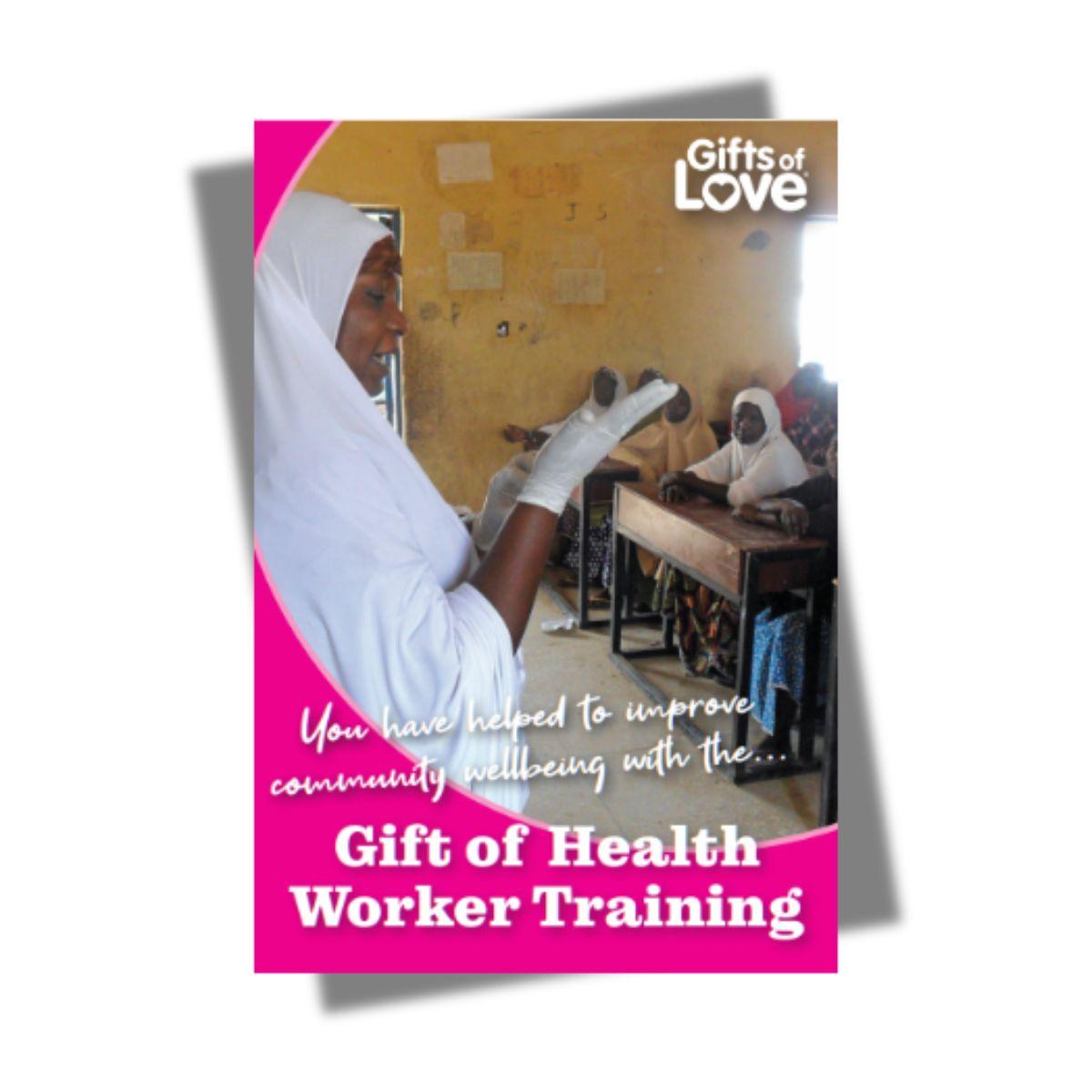 Healthcare Worker Training - Gift of Love (Donation) - The Leprosy Mission Shop
