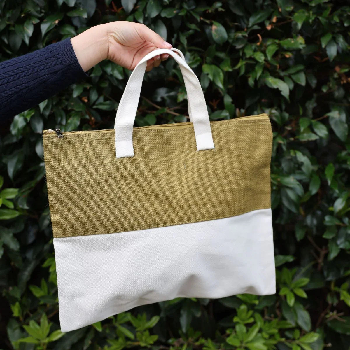 Michelles Canvas & Jute Bag