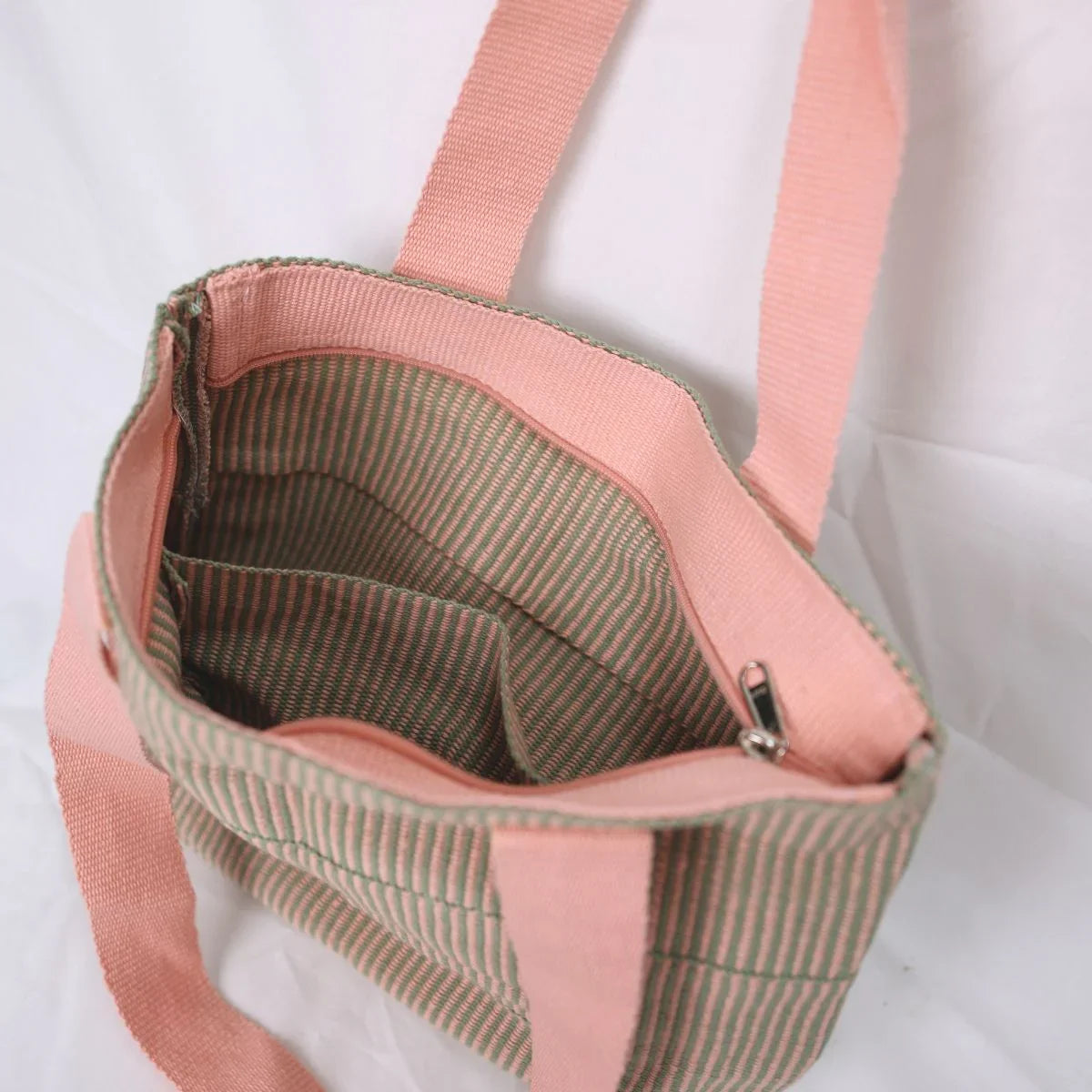 Handwoven Tape Bag