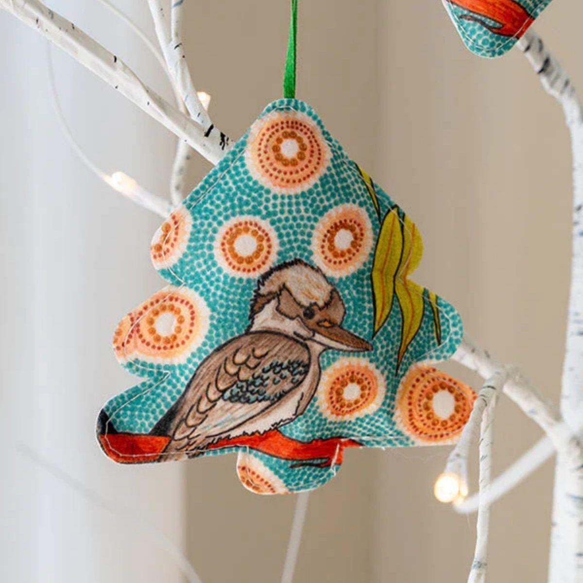 Christmas Ornaments Set of 3- Kookaburra Dreaming - The Leprosy Mission Shop