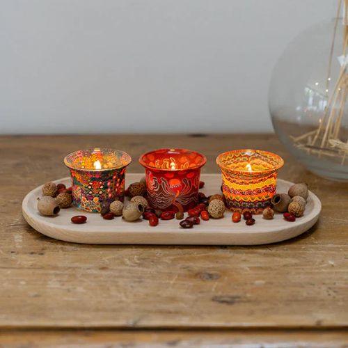 Aboriginal Dreamtime Blooms Votive Gift Pack