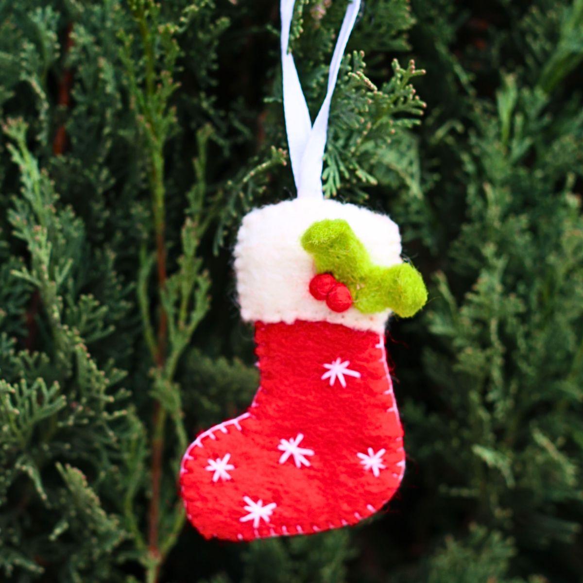 Christmas Stocking Ornament - The Leprosy Mission Shop