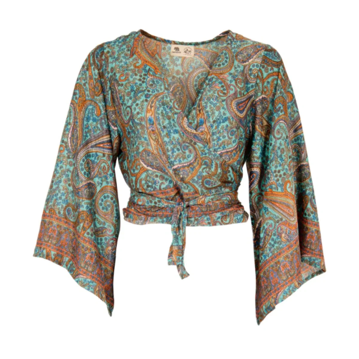 Sari Wrap Top