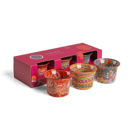 Aboriginal Dreamtime Blooms Votive Gift Pack