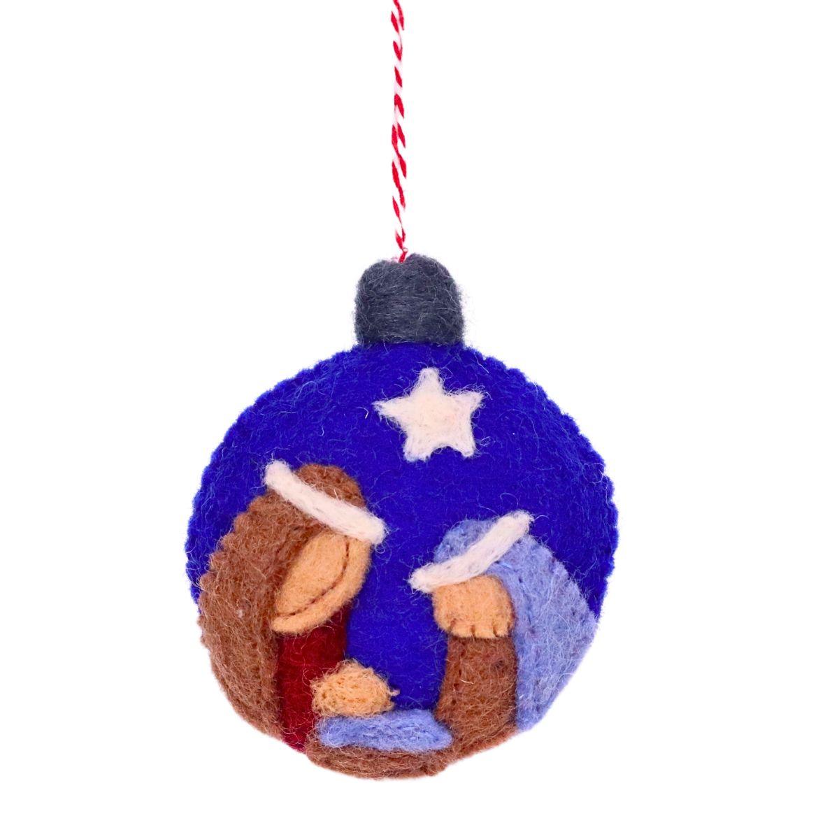 Felt Baby Jesus Ornament - The Leprosy Mission Shop
