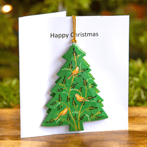 Robin Tree Decoration Card - The Leprosy Mission Shop
