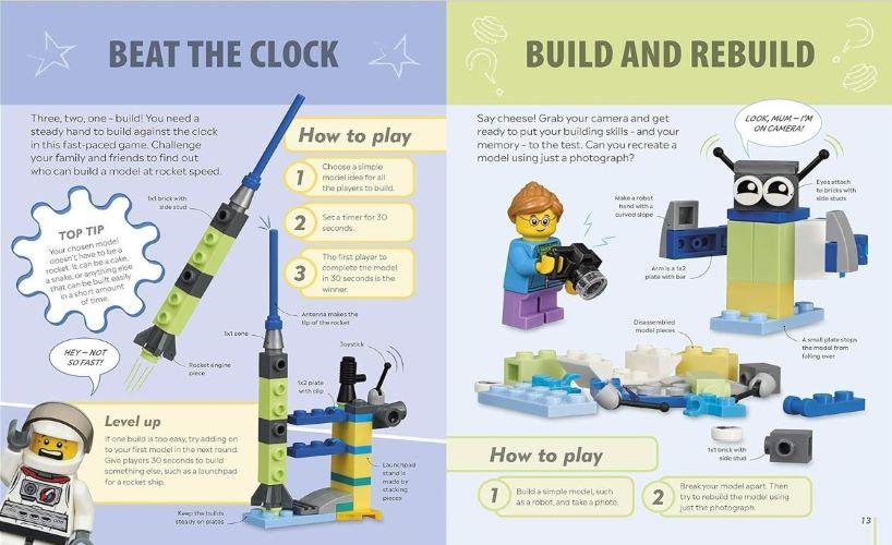 Lego Games Book (incl bricks)