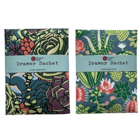 The Leprosy Mission Drawer Sachet Lemongrass - Prickly Pear