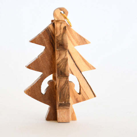 Wooden Christmas Tree 3D Ornament - The Leprosy Mission Australia Shop