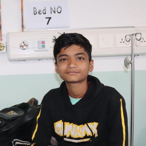 Rhitik is now on the road to recovery! - The Leprosy Mission Shop