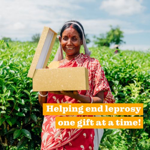 Your shopping helps end leprosy for someone like Dalamar one gift at a time!