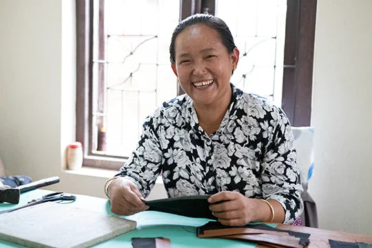 Self-confidence through Work - Shanti