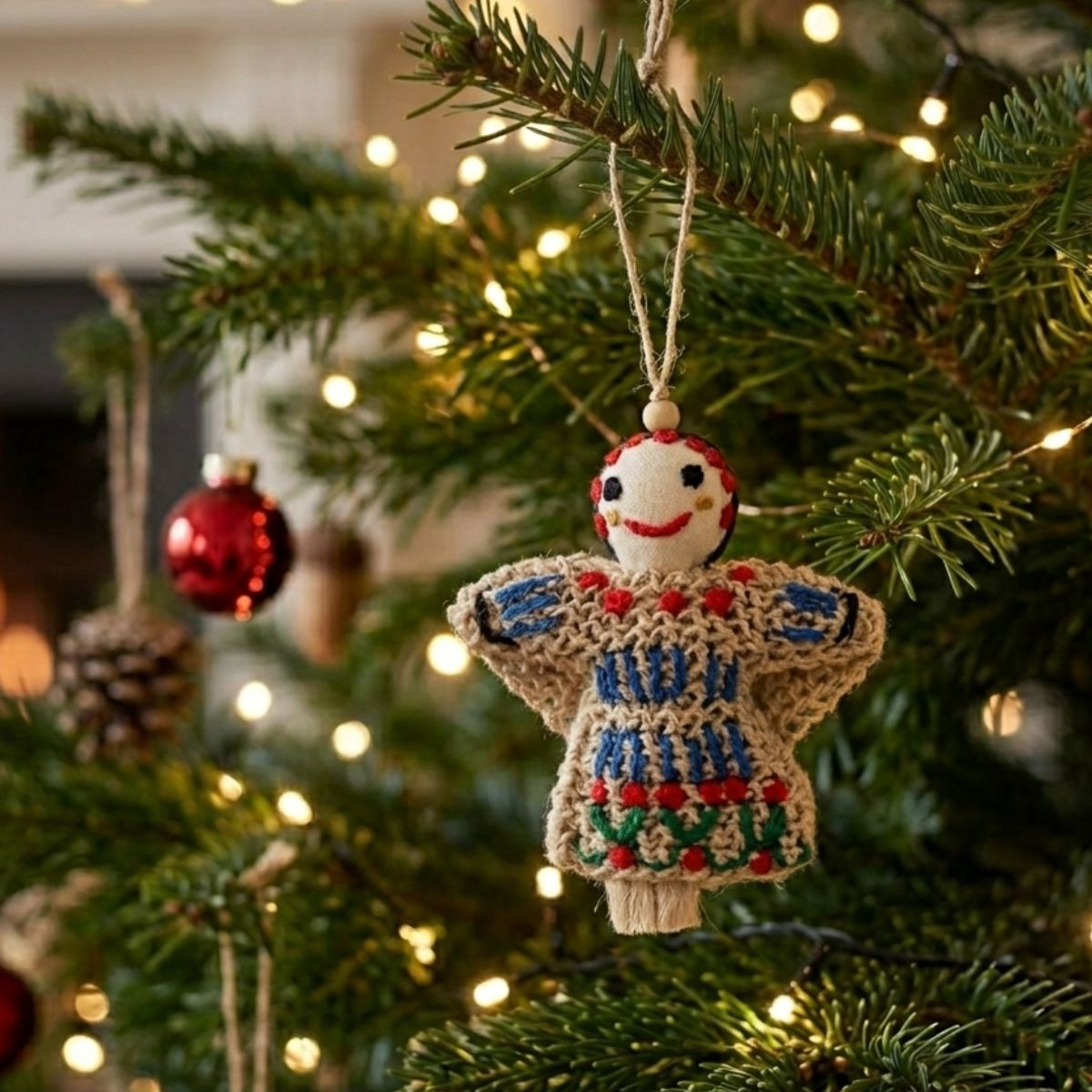 Happy Angel Ornament