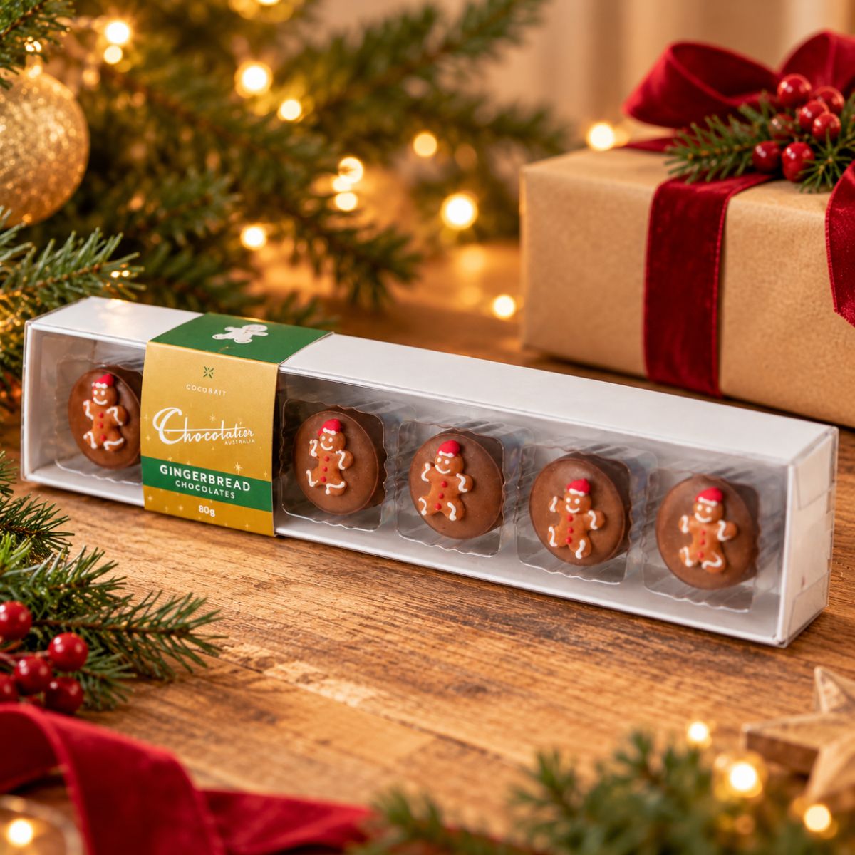 Gingerbread Chocolates 6 Pack