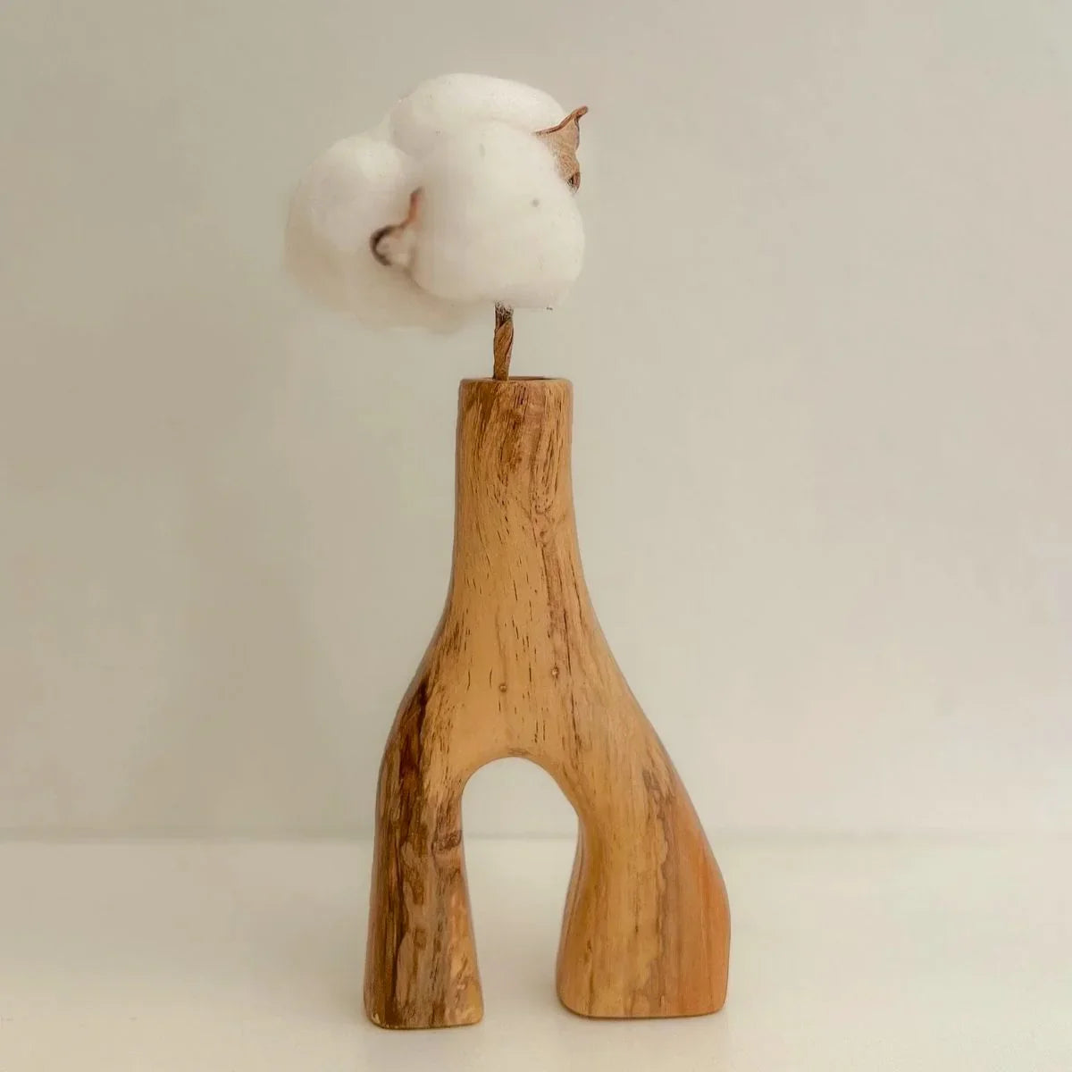 Tomo Wooden Vase