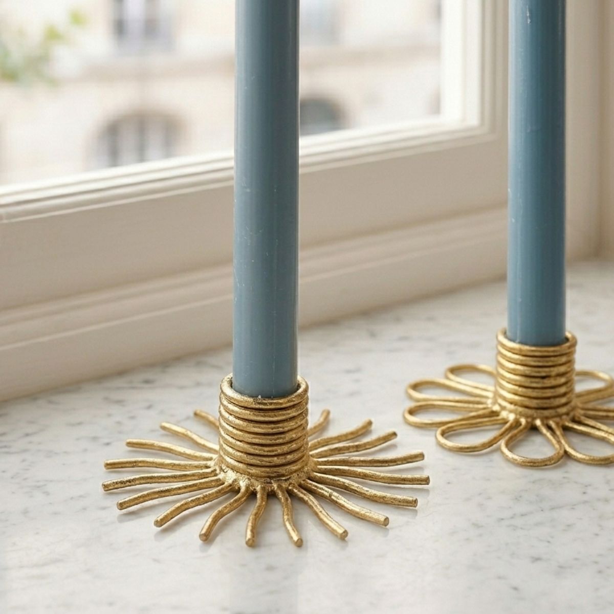 Sun/Petal Candlestick Holder