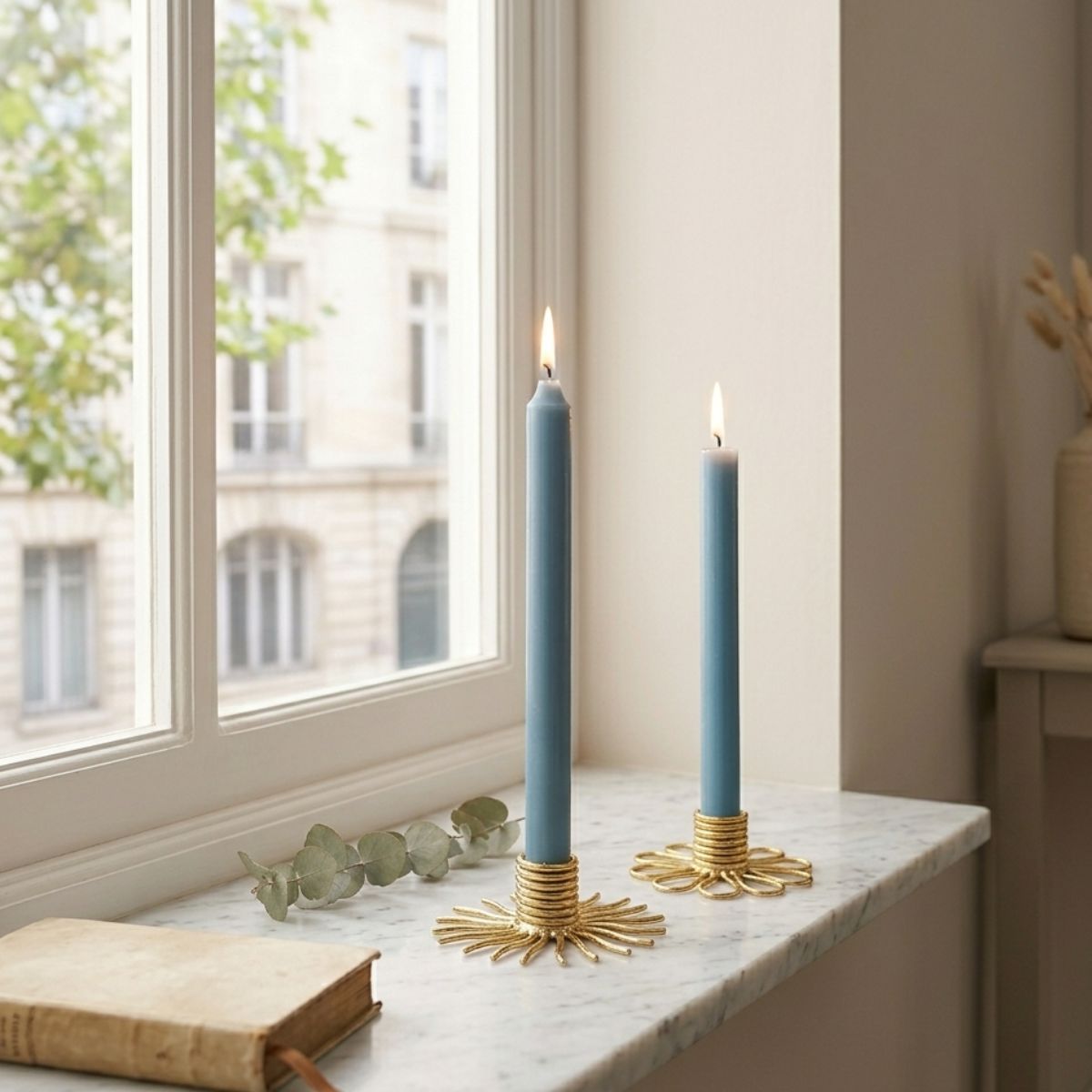 Sun/Petal Candlestick Holder