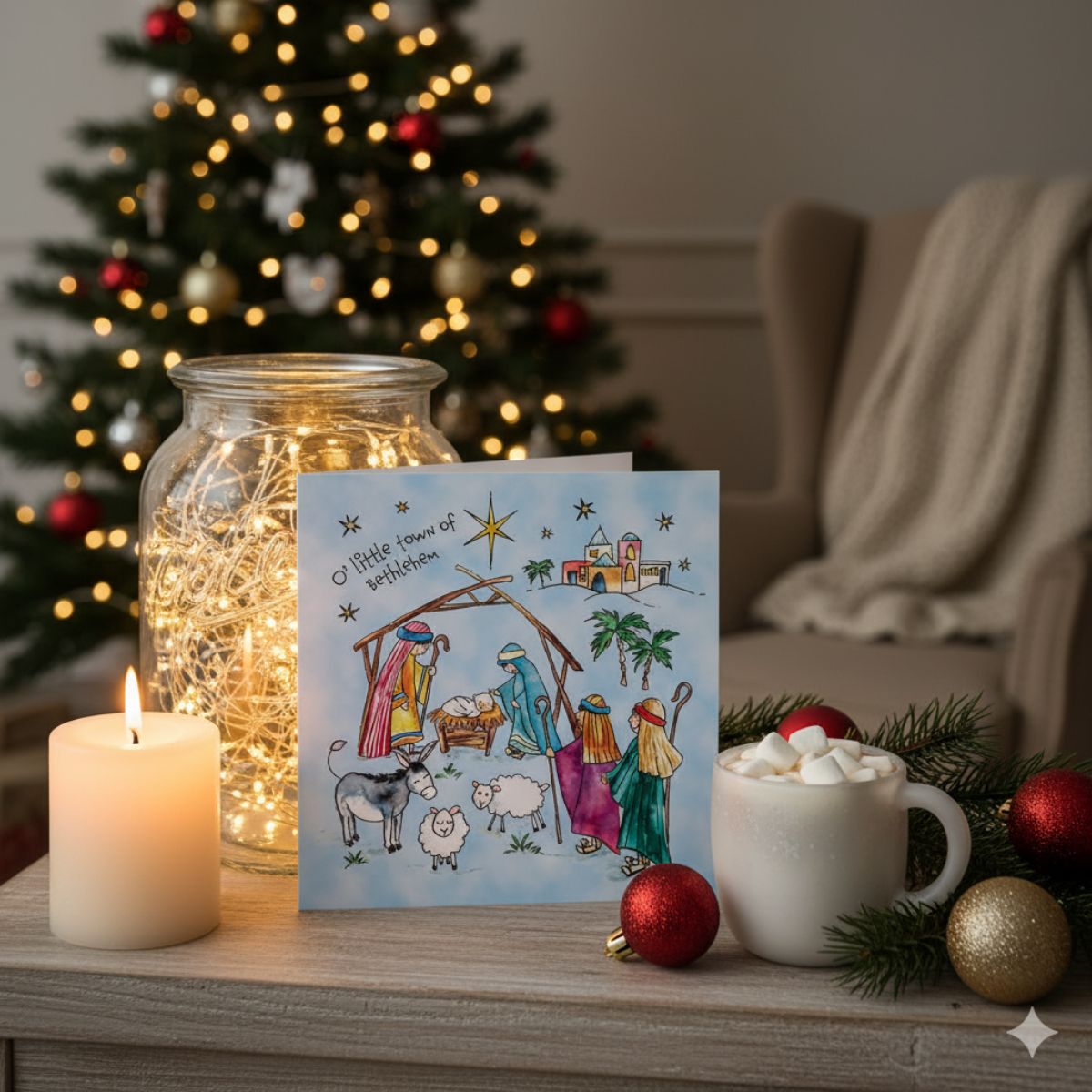 10 O' Little Town Cards