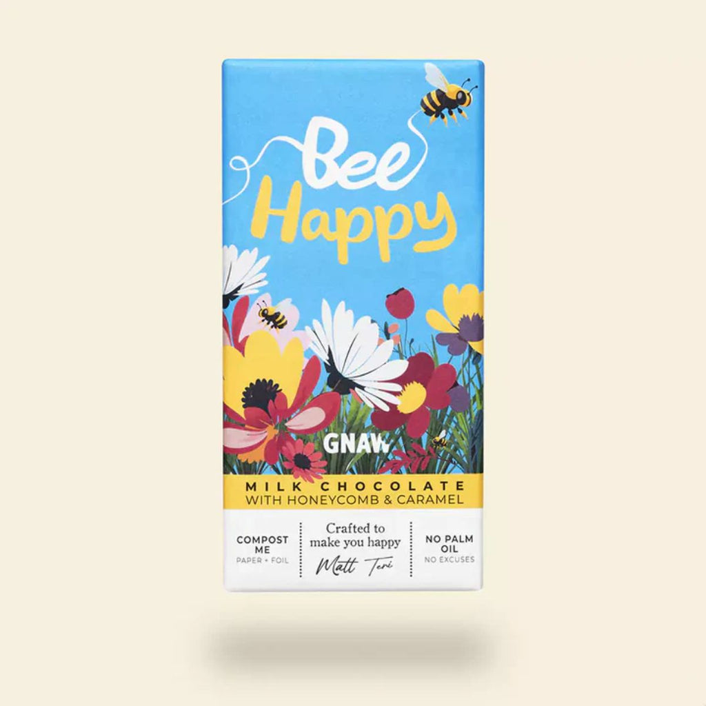 Bee Happy Milk Chocolate Bar