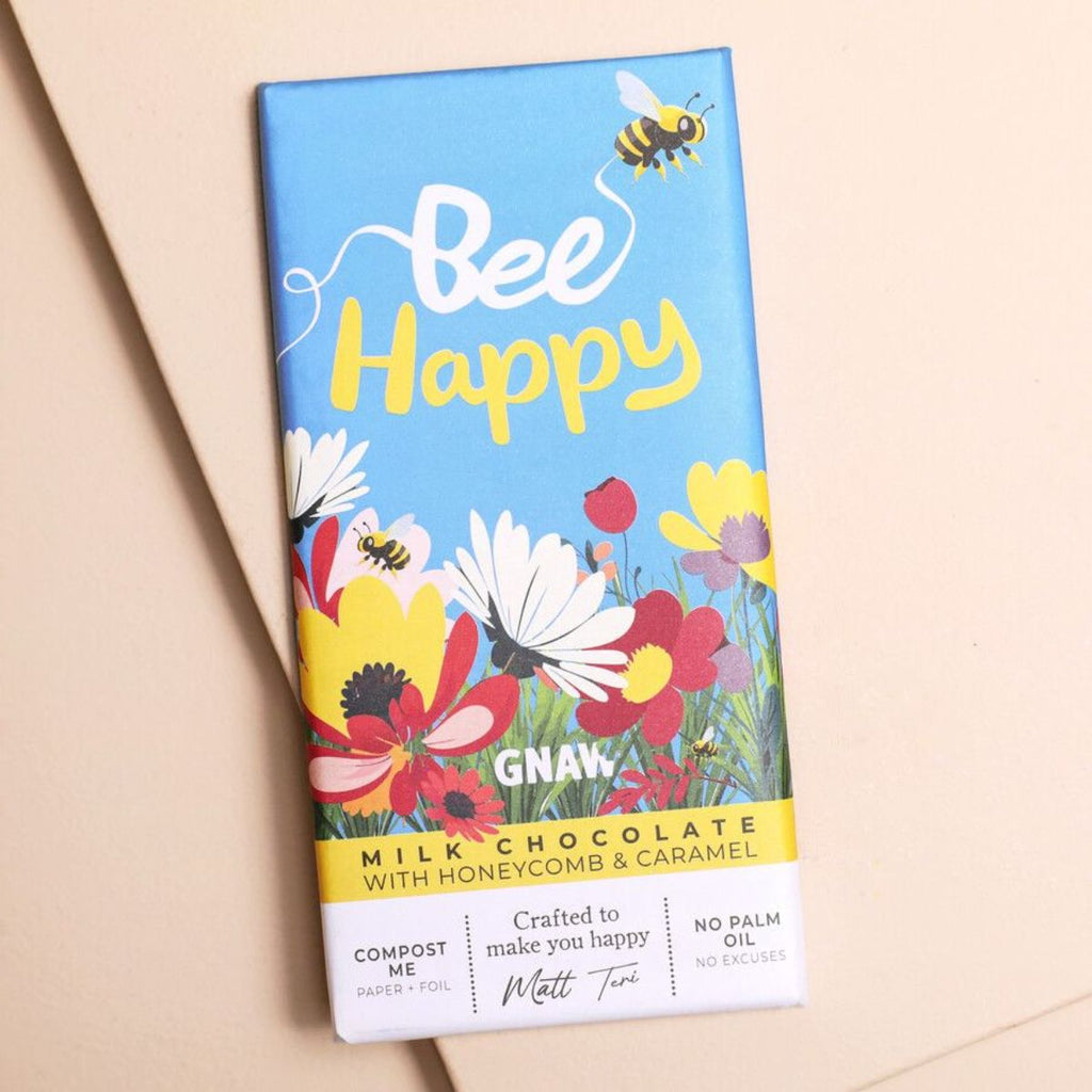 Bee Happy Milk Chocolate Bar