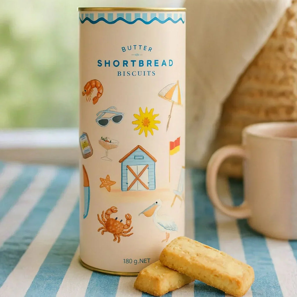 Aussie Beach Shortbread Tube