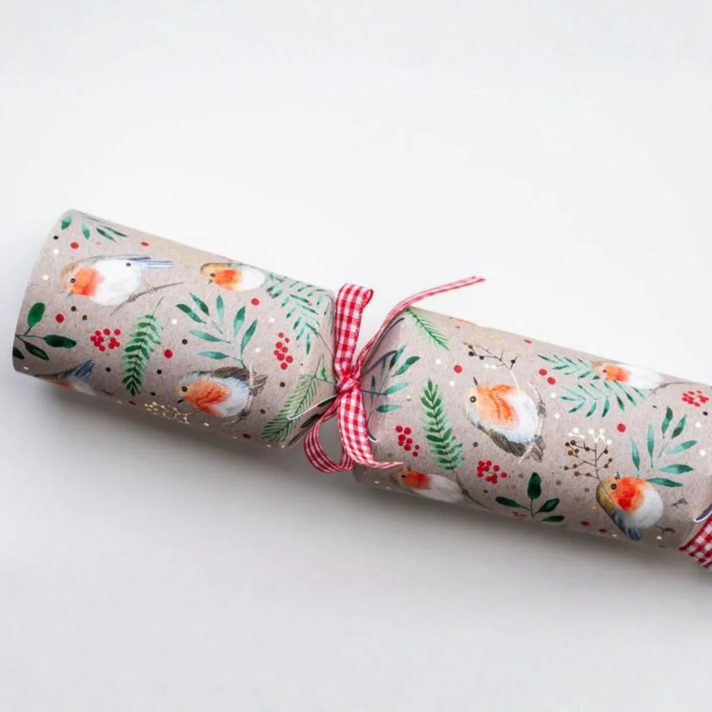 Mistletoe & Merry Luxury Kraft Robbin Crackers