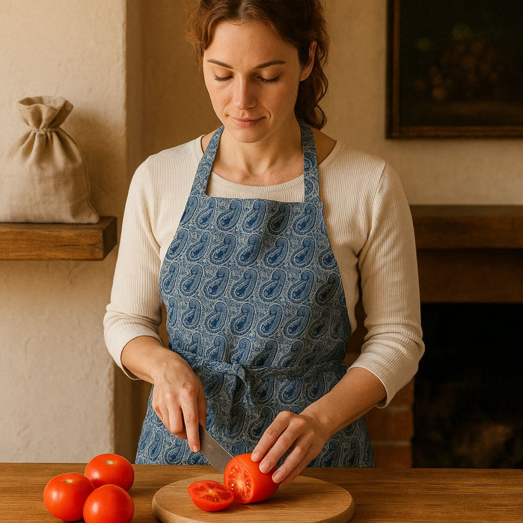 Paisley Kitchen Apron