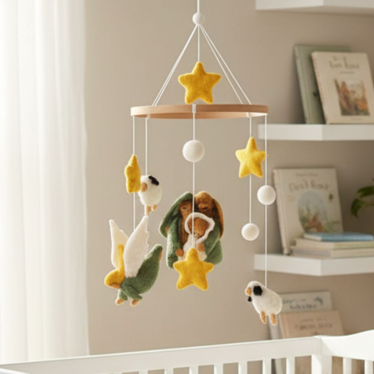 Felt Nativity Mobile