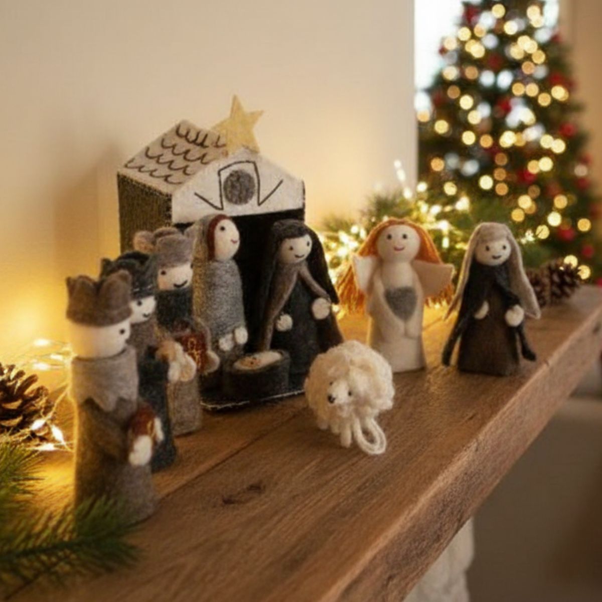 Felt Nativity Scene