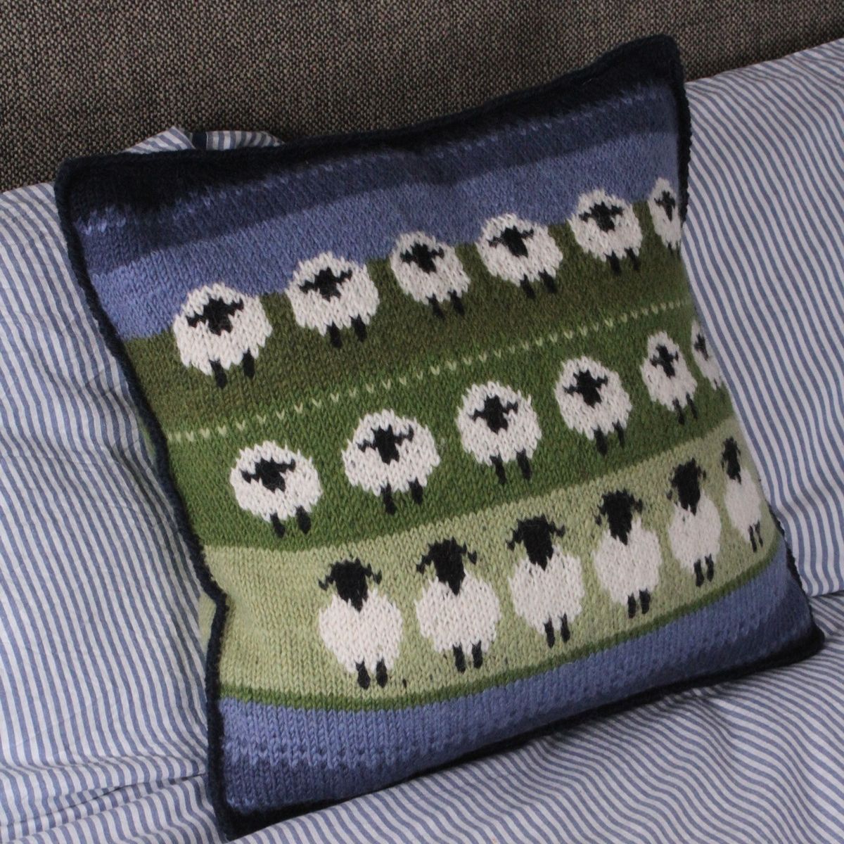Flock of Sheep Cushion Cover