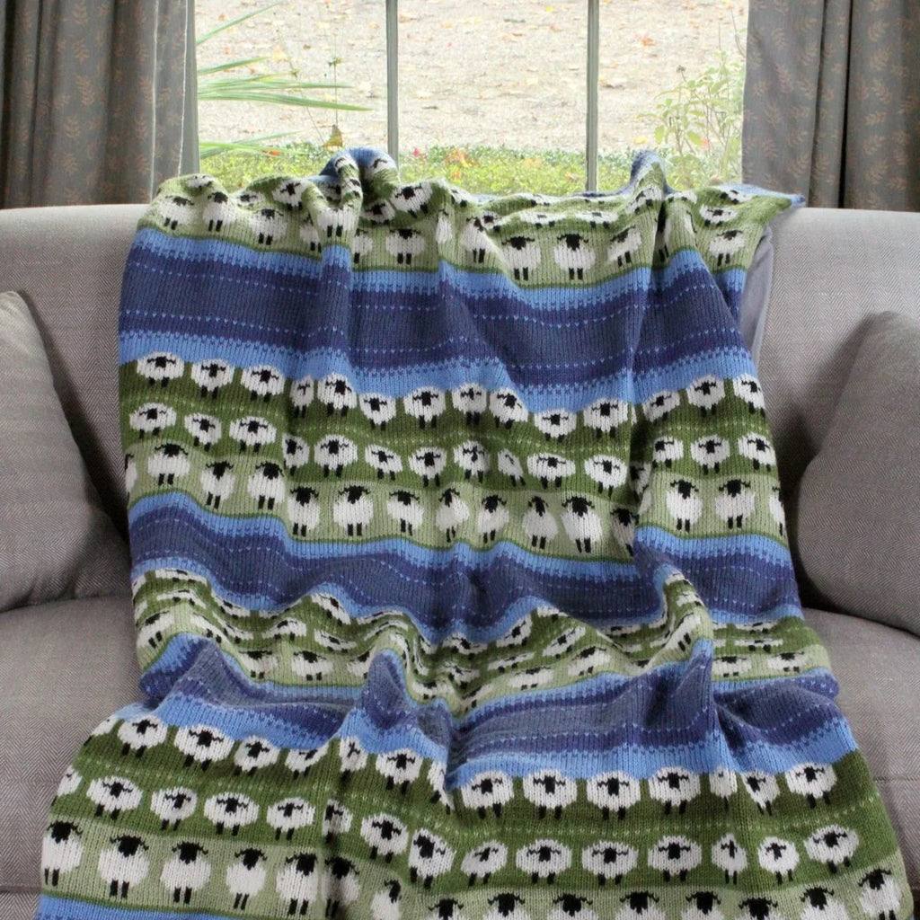Flock of Sheep Throw