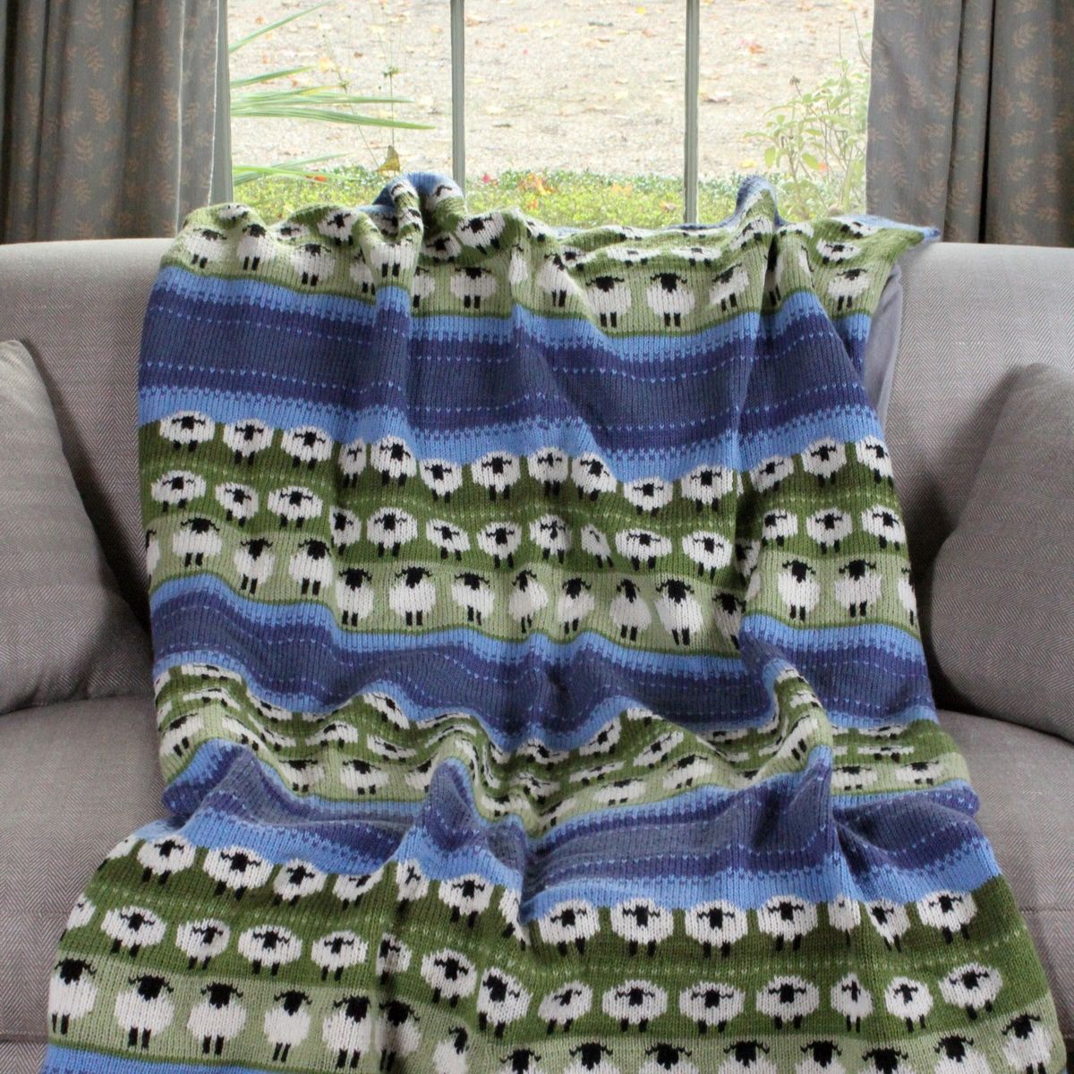 Flock of Sheep Throw