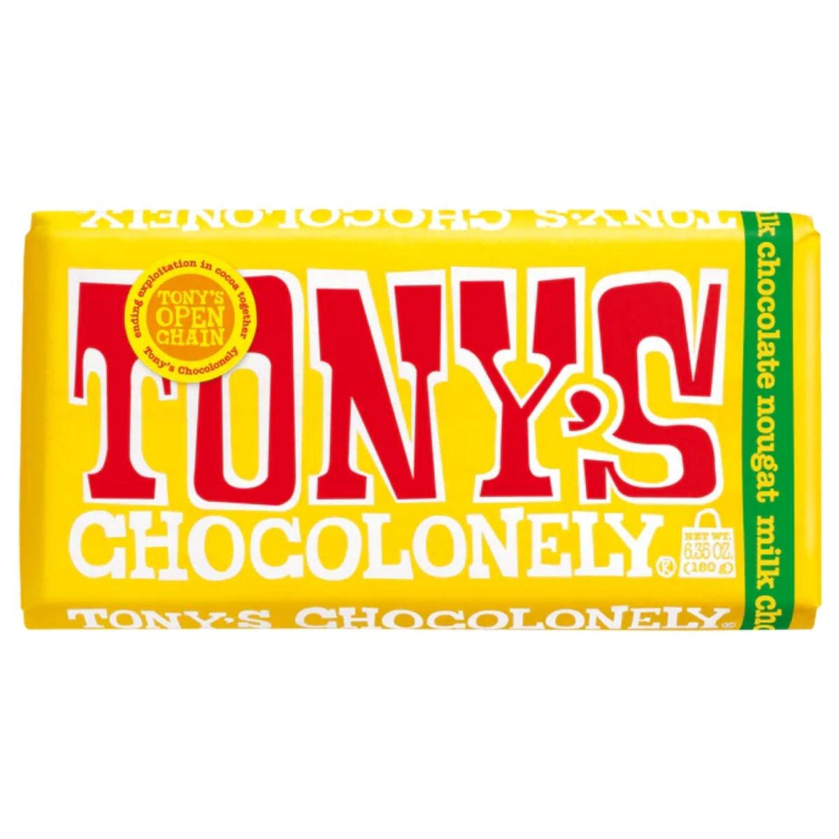 Tonys Choc Honey Almond Nougat