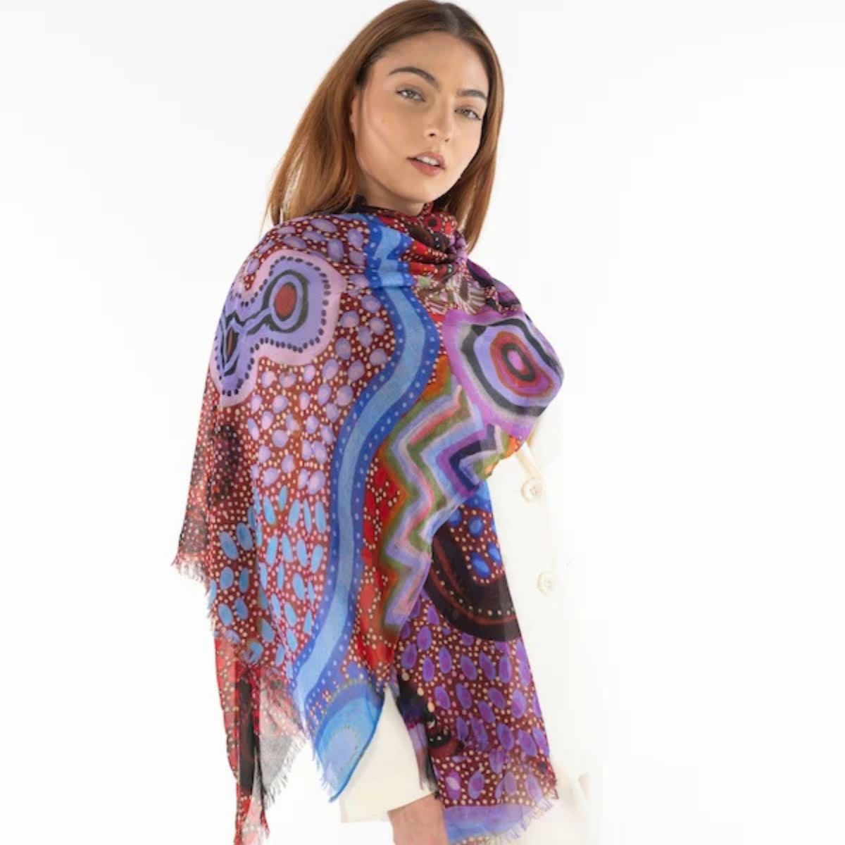 Rectangle Summer Scarf- Our Country Design