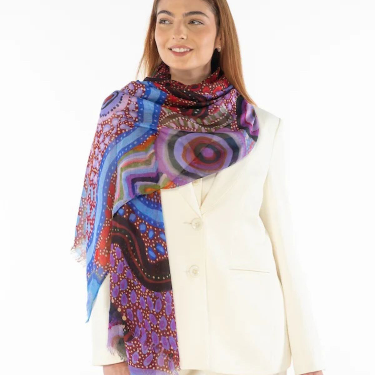 Rectangle Summer Scarf- Our Country Design