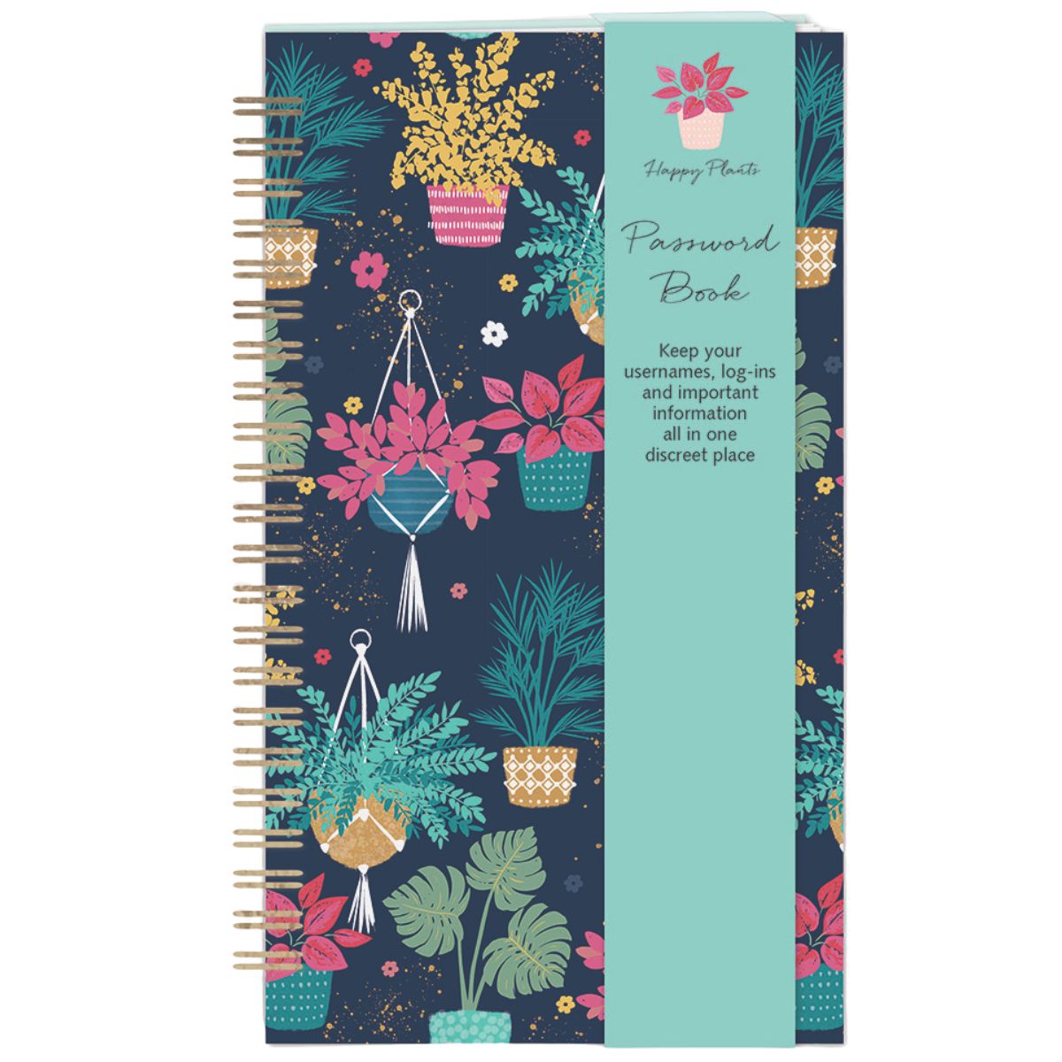 Happy Plants Password Book