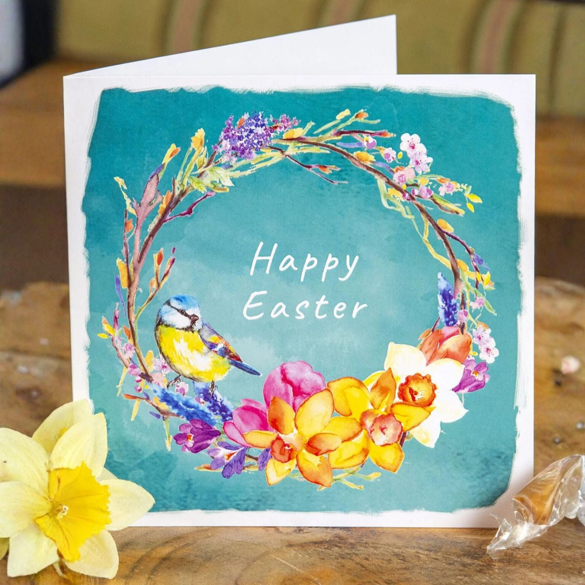 Easter Wreath Cards Pack of 5