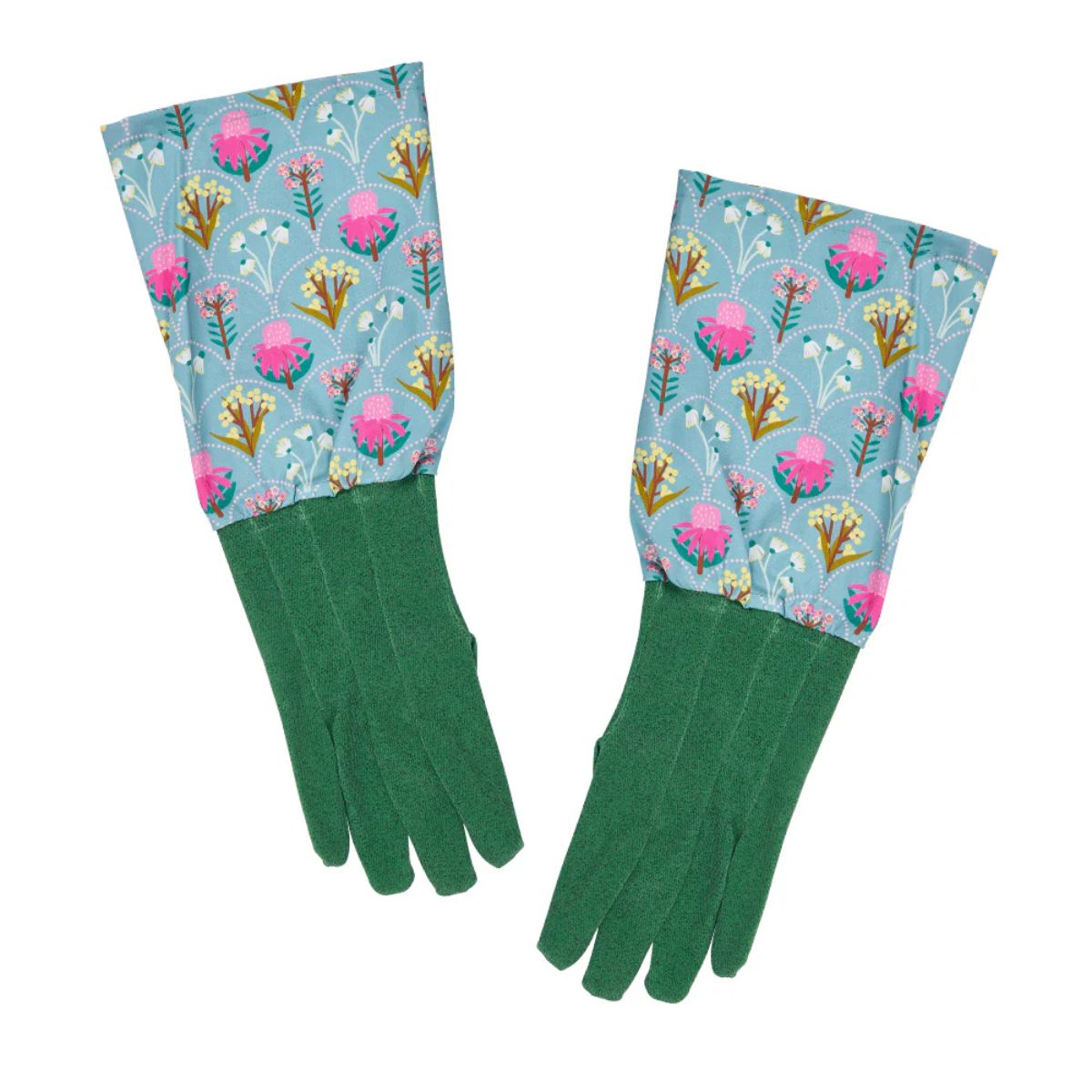 Long Sleeve Garden Gloves - Wildflower