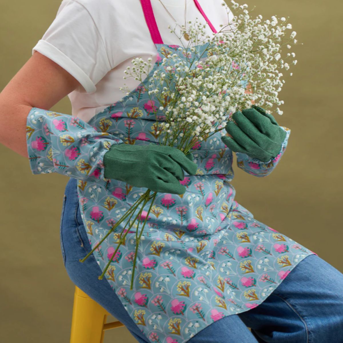 Long Sleeve Garden Gloves - Wildflower
