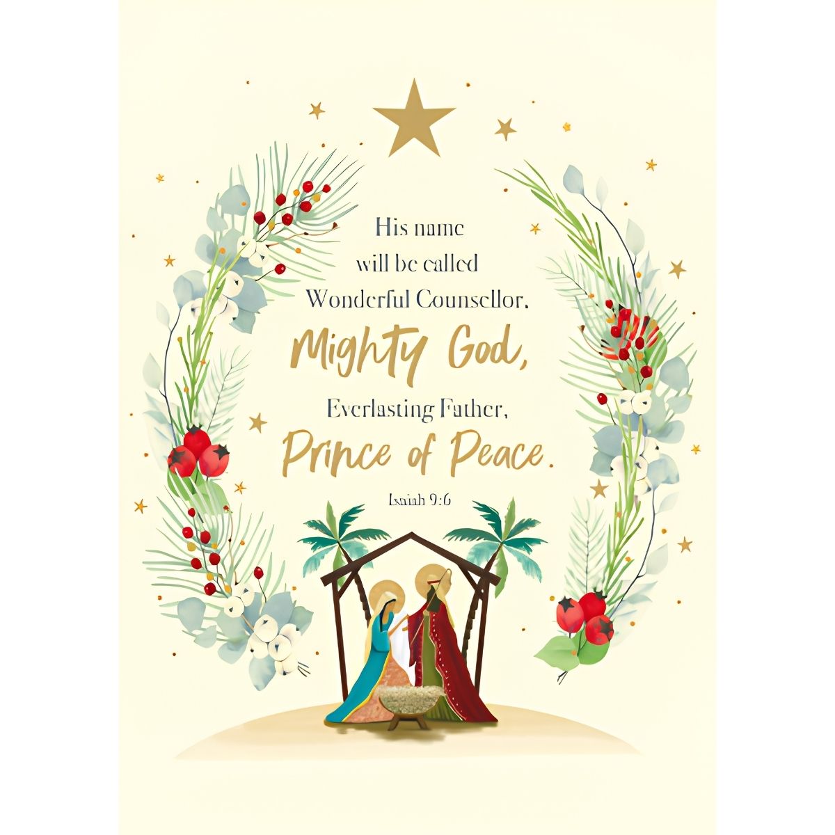 10 Prince of Peace Christmas Cards