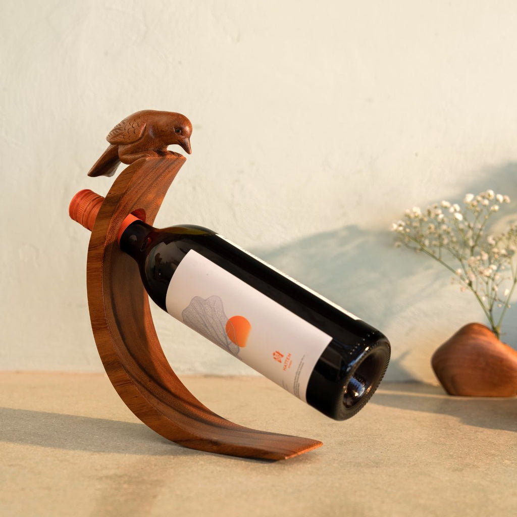Bird Wine Holder