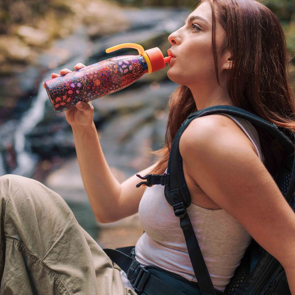 Aboriginal Grandmother's Country Water Bottle